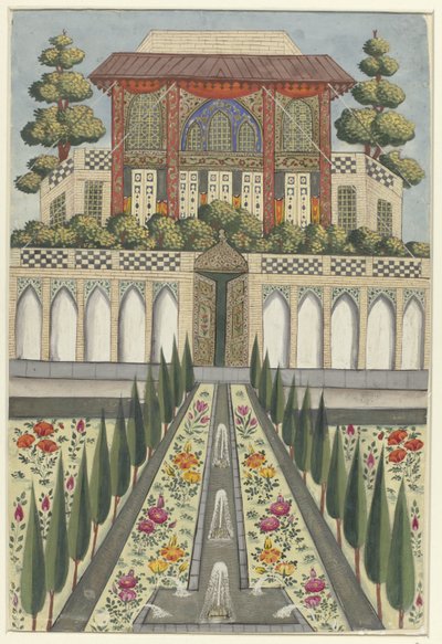 Palace Garden of Hazar Jarib i Aliabad af Anonymous Anonymous