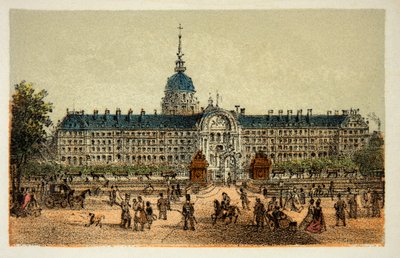 Paris 1874: Hotel des Invalides, privat samling af Anonymous Anonymous