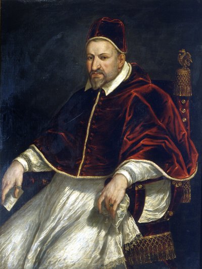 Paul V (1605 - 1621). Anonymt maleri. Rom, Roms museum. af Anonymous Anonymous