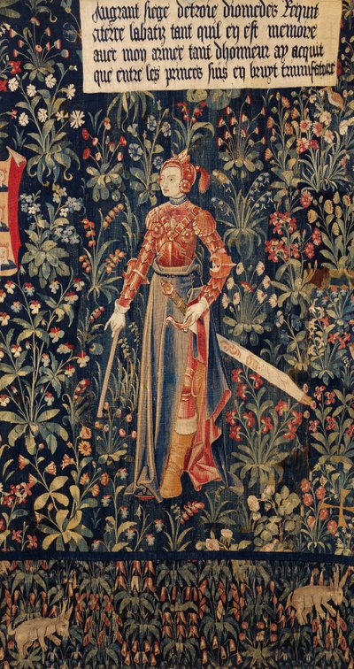 Penthesilea, dronning af amazonerne, begyndelsen af det 16. århundrede (billedtæppe) af Anonymous Anonymous