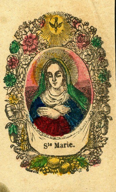 Fromme billede: Jomfru Maria (Epinaltryk) af Anonymous Anonymous