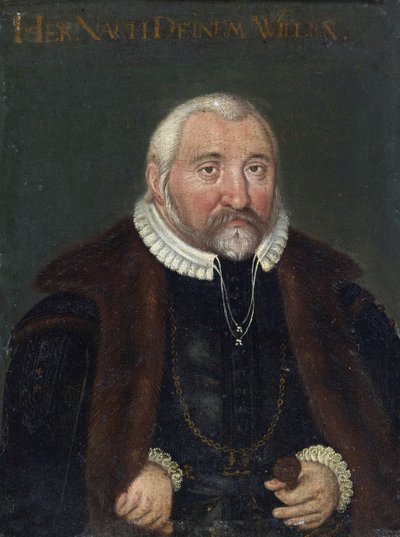 ""portræt af Frederik III af Pfalz sagde Frederic III Den fromme kurfyrst Pfalz af Rhinen (1515-1576)"" Anonymt maleri 1500-tallets privatsamling af Anonymous Anonymous
