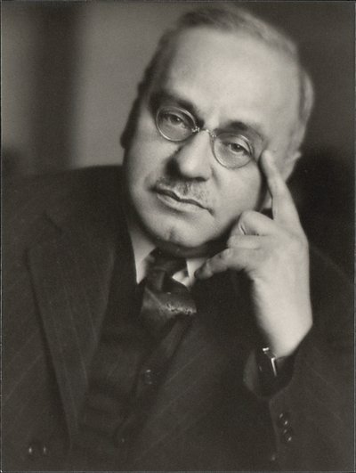 Portræt af Alfred Adler (1870-1937), Anonym. Fotografi af Anonymous Anonymous