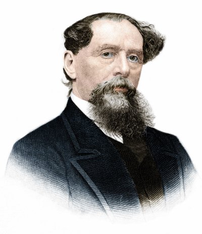 Portræt af Charles Dickens (1812-1870), engelsk forfatter. af Anonymous Anonymous