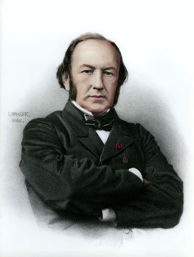 Portræt af Claude Bernard (1813 - 1878), fransk fysiolog. af Anonymous Anonymous