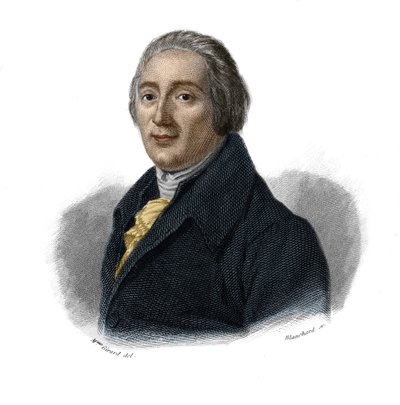 Portræt af Etienne Delessert (1735 -1816) bankmand og industriel francais i "Portrætter og historie af nyttige mænd: mænd og kvinder i alle lande og af alle forhold, som har erhvervet rettigheder til anerkendelse af mænd" udgivet og udbredt af af Anonymous Anonymous