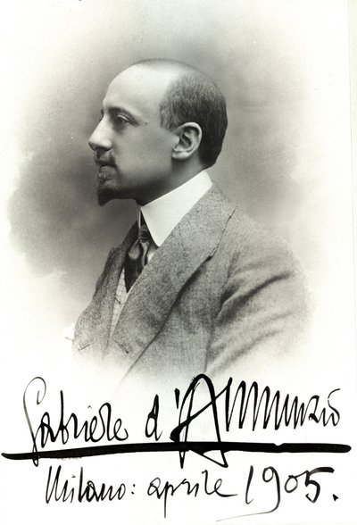 Portræt af Gabriele d