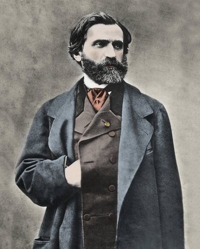 Portræt af Giuseppe Verdi af Anonymous Anonymous