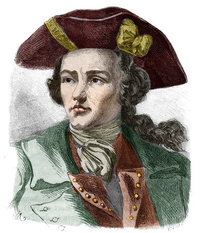 Portræt af Jacques Cassard, fransk sømand af Anonymous Anonymous