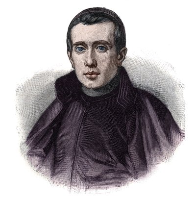 Portræt af Jaume Balmes i Urpia (eller Jaime Jacques Balmes af Anonymous Anonymous