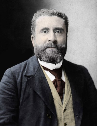 Portræt af Jean Jaures (1859-1914) fransk socialistisk deputeret. af Anonymous Anonymous
