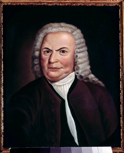 Portræt af Jean Sebastien Bach (Johann Sebastian Bach af Anonymous Anonymous