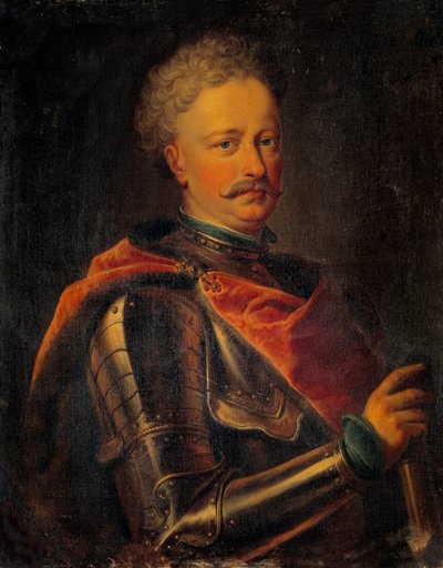 Portræt af John III Sobieski (1629-1696) Konge af Polen Anonymt maleri. 17. århundrede søn. 0,81x0,64 m af Anonymous Anonymous