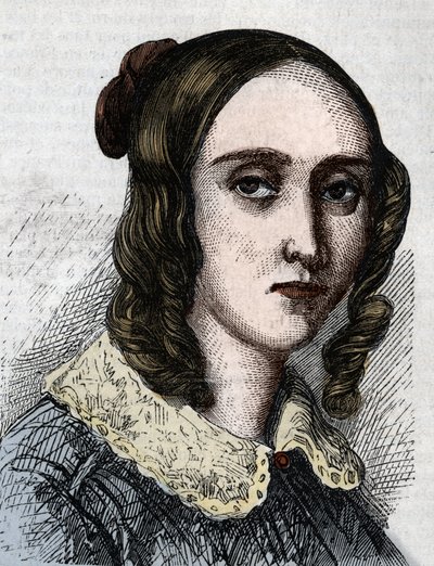 Portræt af Louise Farrenc 1804-1875.Pianist, komponist, fransklærer. af Anonymous Anonymous