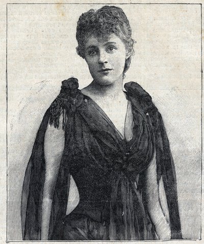 Portræt af Maud Gonne af Anonymous Anonymous