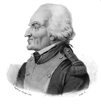 Portræt af Theophile Malo Corret de La Tour (eller Latour) d