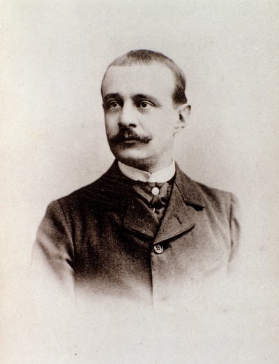 Portræt af den engelske komponist Charles Bordes (s/h foto, ca. 1900) af Anonymous Anonymous
