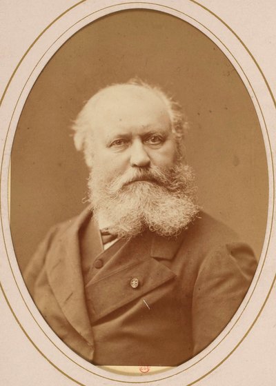 Portræt af komponisten Charles Gounod (1818-1893), Anonym . Albumin foto. Privat samling af Anonymous Anonymous
