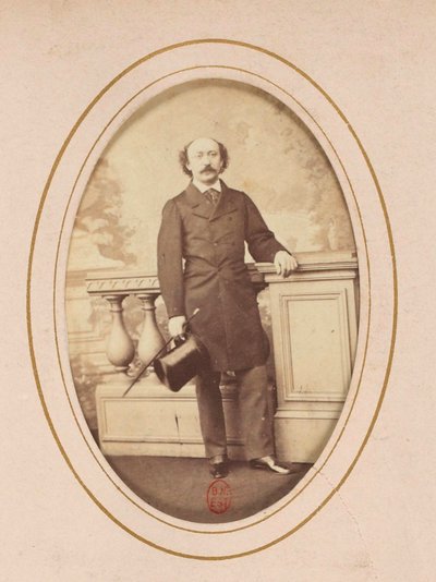 Portræt af komponisten Luigi Arditi (1822-1903), Anonym . Albumin foto. Privat samling af Anonymous Anonymous