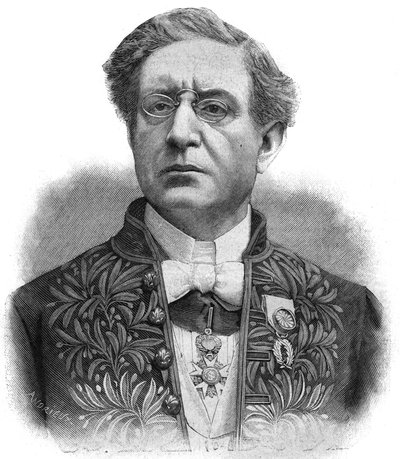 Portræt af maleren Jean Joseph Constant kaldet Benjamin-Constant (eller Benjamin Constant af Anonymous Anonymous