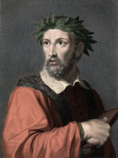 Portræt af forfatteren Torquato Tasso (Le Mupe af Anonymous Anonymous