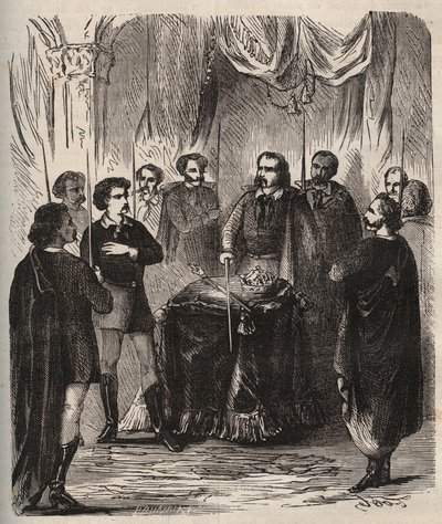 Reception of an Illuminatus (hemmeligt samfund) - Reception d