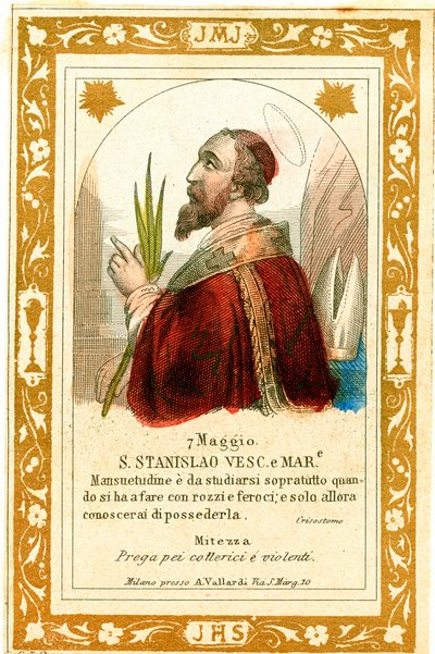 Sankt Stanislaus Martyren (stik af Anonymous Anonymous