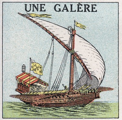 Skibe og skibe: en kabys. Anonym illustration af 1925. Privat samling. af Anonymous Anonymous