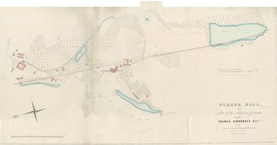 Talke - Clough Hall: litografi, nd [1751-1819] (tryk) af Anonymous Anonymous