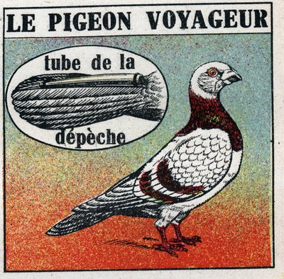 Posthuset: Rejseduen. Anonym illustration fra 1925. Privat samling. af Anonymous Anonymous