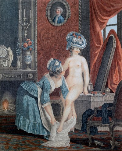 Toilettet af Louis Marin Bonnet (1736 - 1793). af Anonymous Anonymous