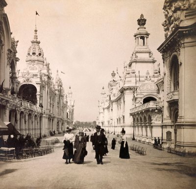 Universal Exposition of 1900 - Exposition Universelle de 1900 i Paris: Esplanade des Invalides - privat samling af Anonymous Anonymous