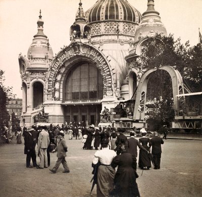 Universal Exposition of 1900 - Exposition Universelle de 1900 i Paris: Palais de la Metallurgie - privat samling af Anonymous Anonymous