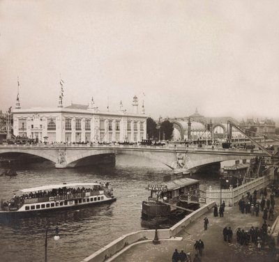Universal Exposition of 1900 - Exposition Universelle de 1900 i Paris: Palais des Congres - privat samling af Anonymous Anonymous
