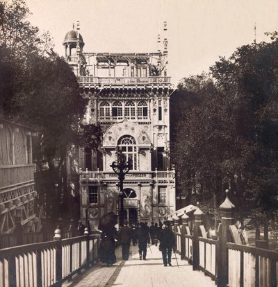 Universal Exposition of 1900 - Exposition Universelle de 1900 i Paris: The Pavillon de la Presse - privat samling af Anonymous Anonymous