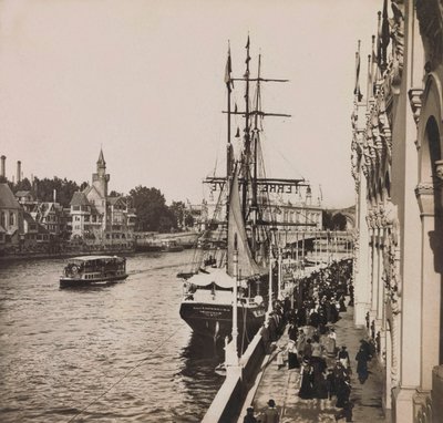 Verdensudstilling af 1900 - Verdensudstilling af 1900 i Paris: Gamle Paris - privat samling af Anonymous Anonymous
