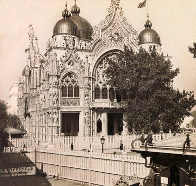 Verdensudstilling 1900 - Verdensudstilling i 1900 i Paris: Italiens pavillon - privat samling af Anonymous Anonymous