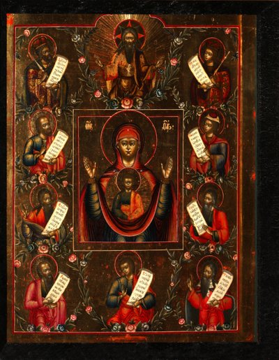 Vor Frue af Kursk, begyndelsen af det 19. århundrede. af Anonymous Russian icon painter