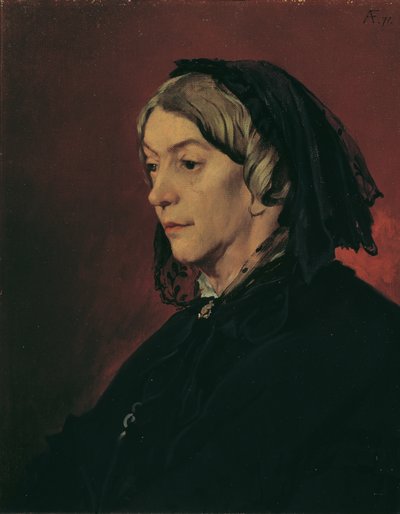 Henriette Feuerbach, kunstnerens stedmor af Anselm Feuerbach
