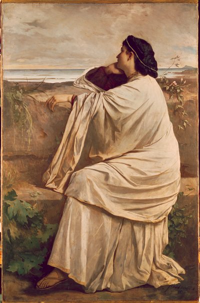 Iphigenia (olie på lærred) af Anselm Feuerbach