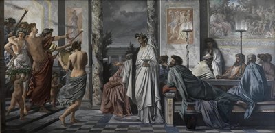 Platons symposium af Anselm Feuerbach