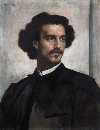 Selvportræt af Anselm Feuerbach