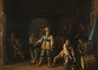 Soldater i et vagtværelse af Anthonie Palamedesz