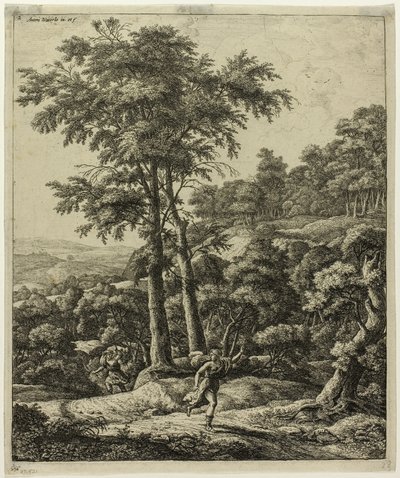 Apollo og Daphne af Anthonie Waterloo