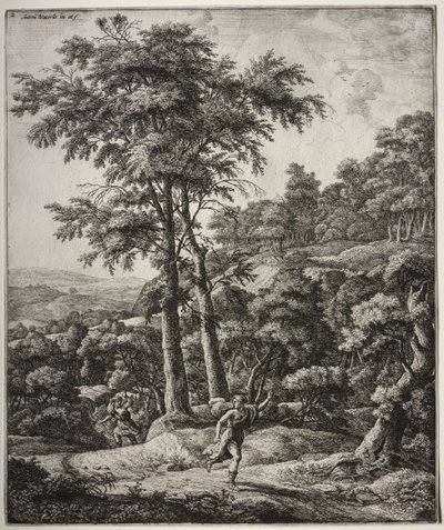 Apollo og Daphne. af Anthonie Waterloo