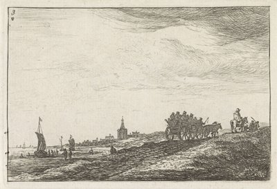 Hestevogns kystlinje af Anthonie Waterloo