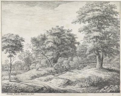 sovende hyrde Store landskaber, serie B (serietitel) af Anthonie Waterloo