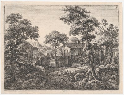 Porten, 1600-tallet. af Anthonie Waterloo