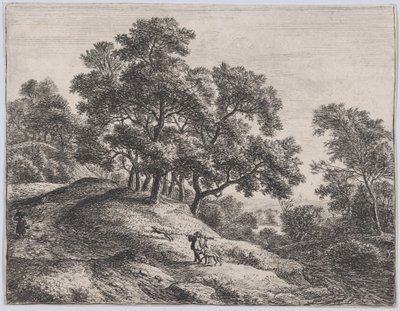 Kaninjægeren, 1600-tallet. af Anthonie Waterloo