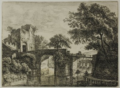 Den ødelagte by af Anthonie Waterloo